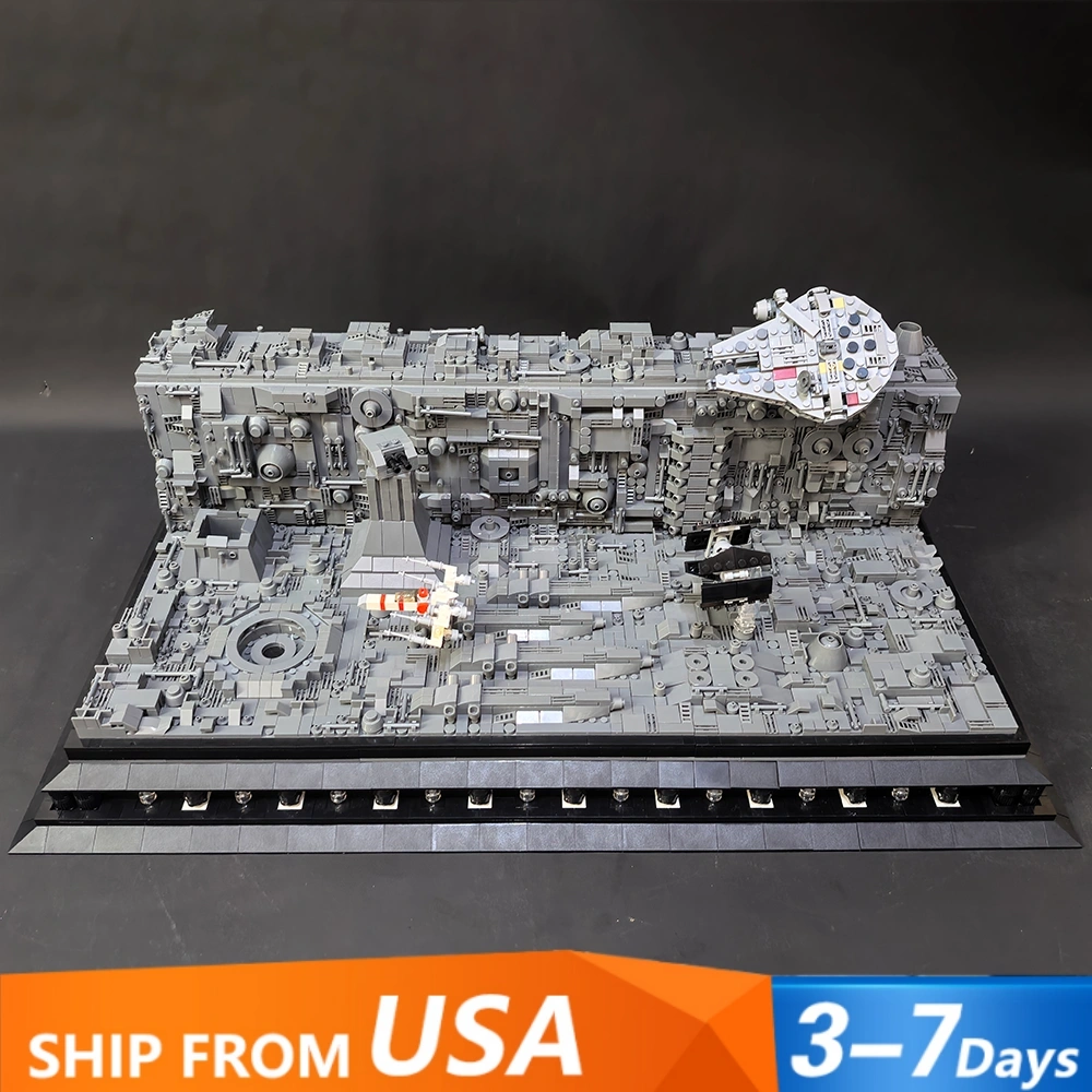 Studio 000015 Death Star Trench Attack Solo To The Rescue US