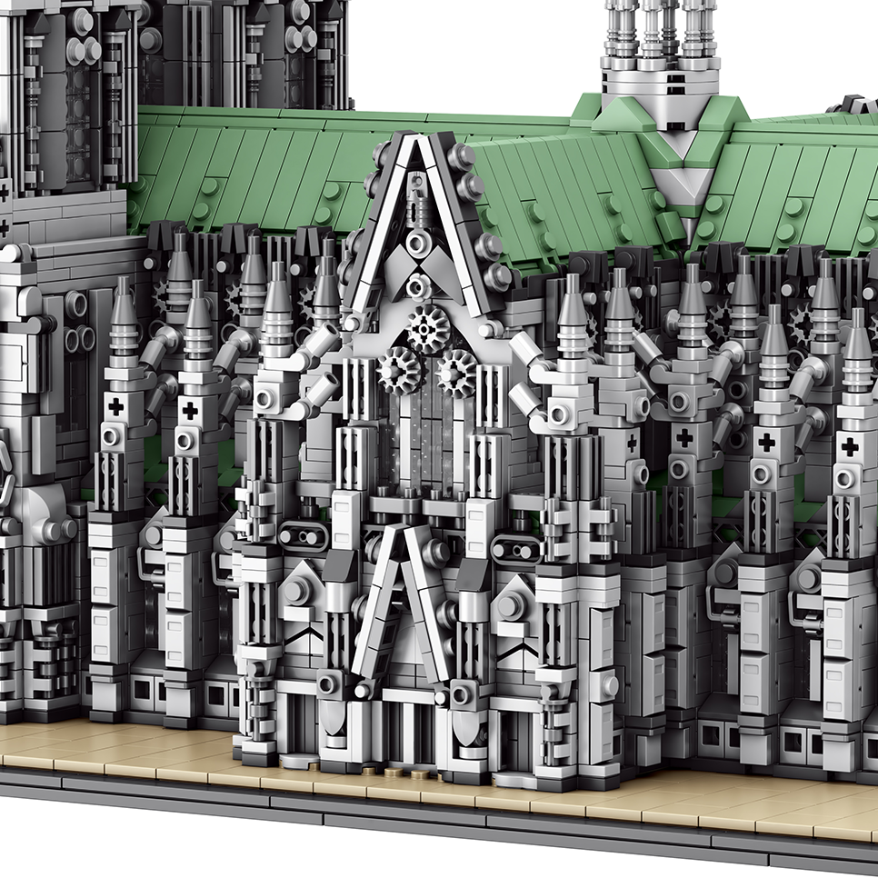 XINGBAO 86300 Cologne Cathedral Model: Craft Your Own Gothic