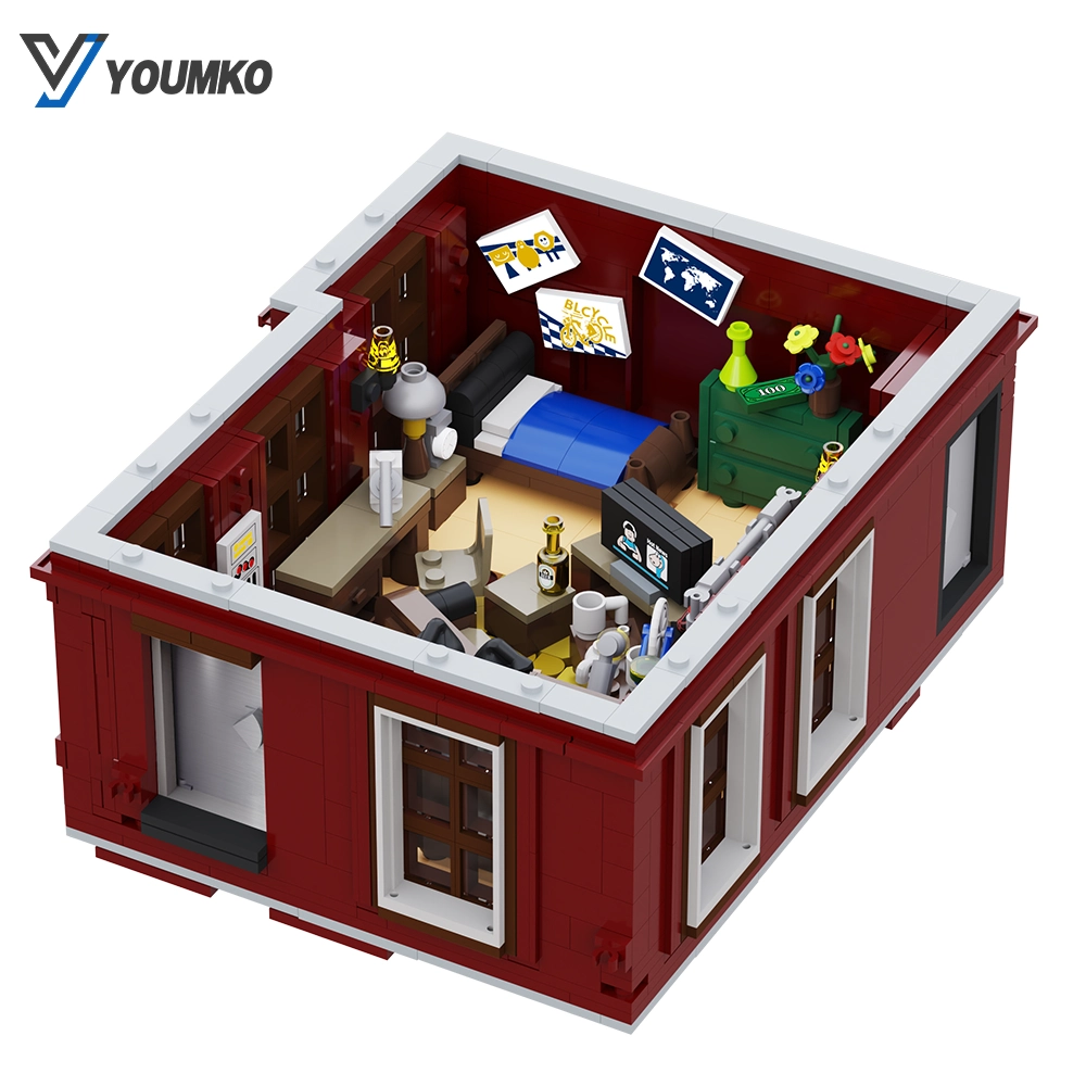 The residence where Spider-Man lives on the second floor of Youmko YM005 City Guardian Apartment.