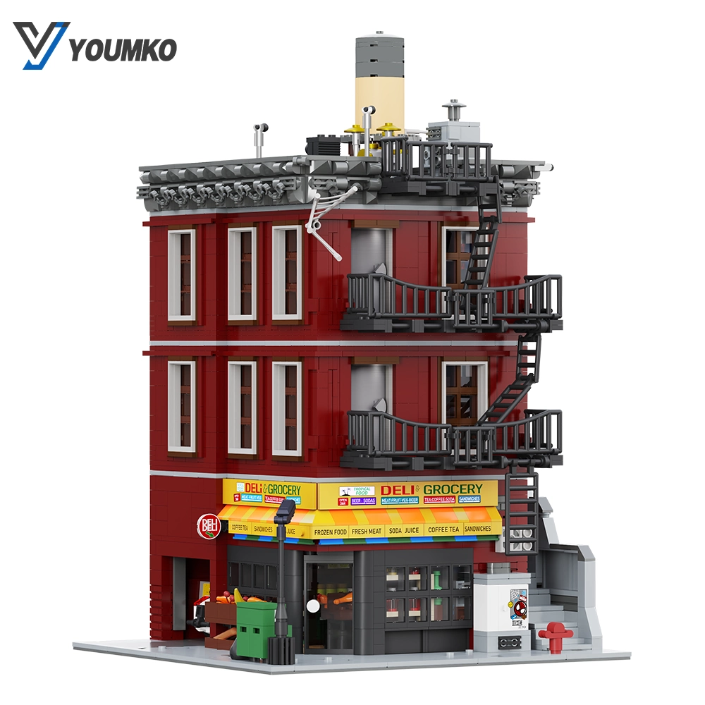 The right side of Youmko YM005 City Guardian Apartment.