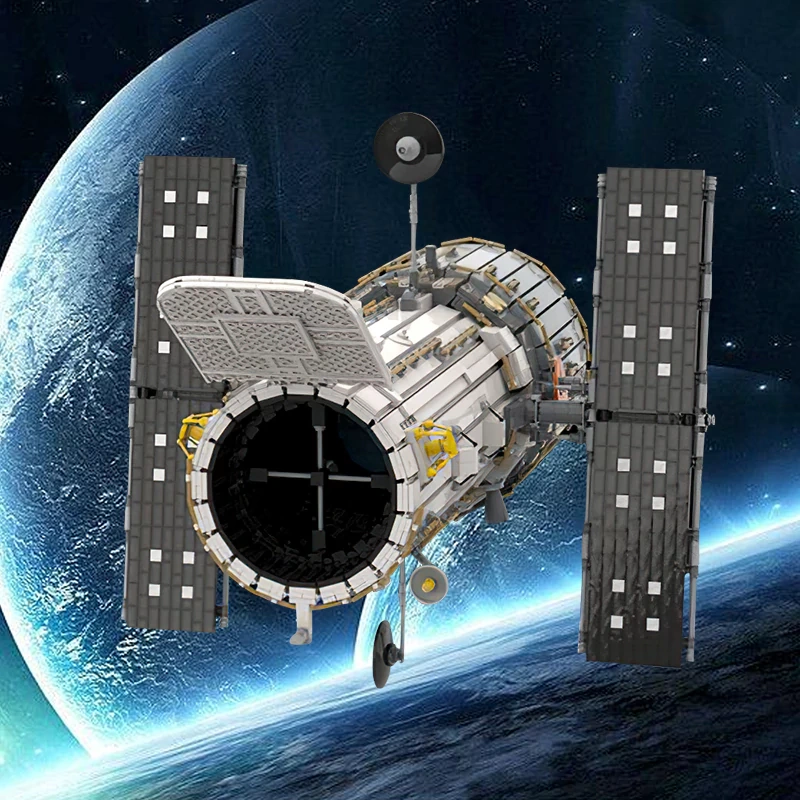 GoBricks MOC 75987 Hubble Space Telescope 1:25 Scale