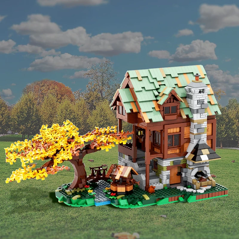 GoBricks MOC 68018 Old Blacksmith's Shop For Tools