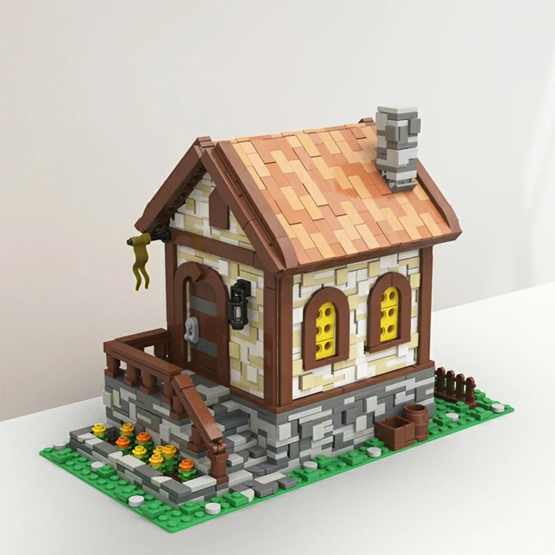 GoBricks MOC 113221 Medieval Hut