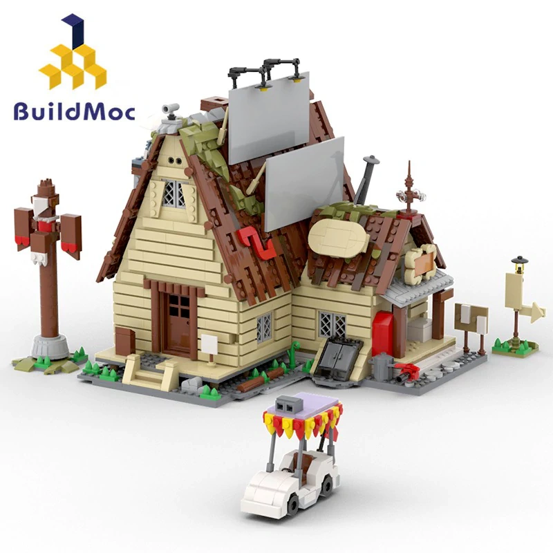 MOC C10043 Gravity Falls Mystery Shack