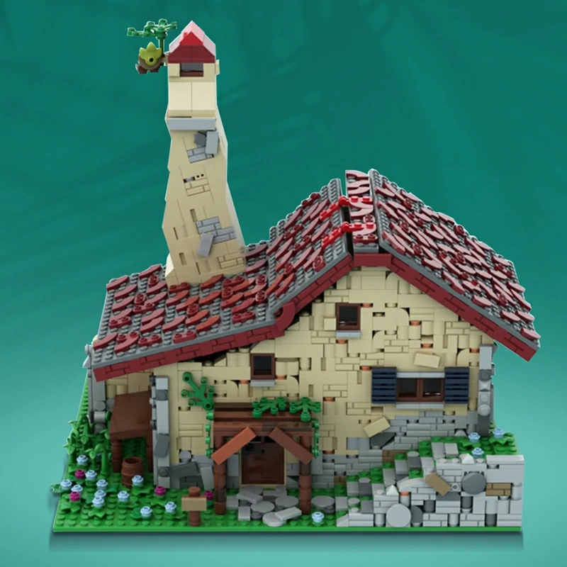 GoBricks MOC 129936 Link's House The Legend Of Zelda Breath Of The Wild