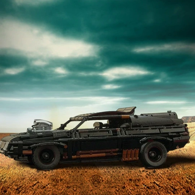 GoBricks MOC 35846 Black Interceptor