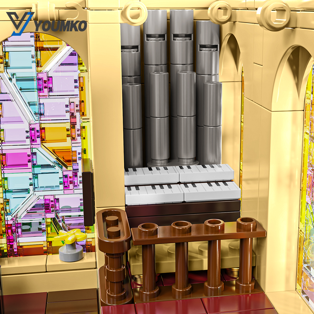 The pipe organ inside the Springfield Church of Youmko YM006.
