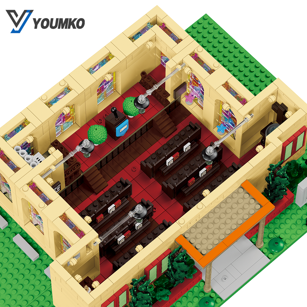 An overview of the internal details of Youmko YM006 Springfield Church.
