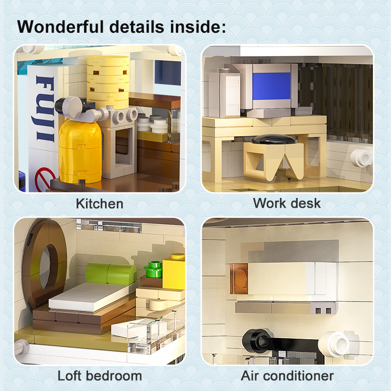 CaDa C66006 Japanese Steamed Bun House Creator Expert