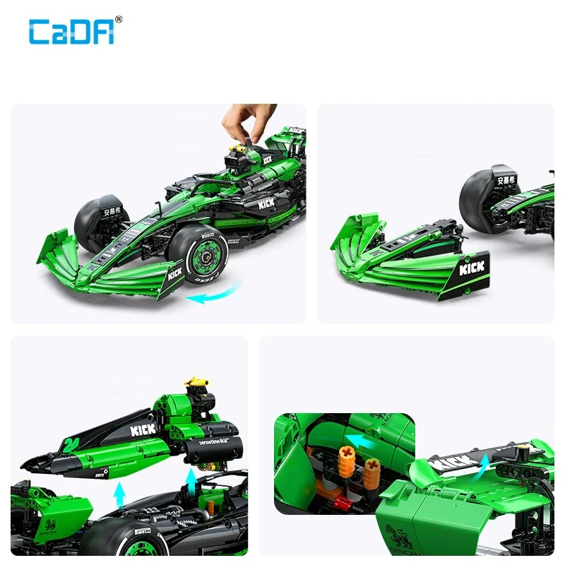 CaDA C64010 KICK SAUBER F1 Team C44 1:8 Technic