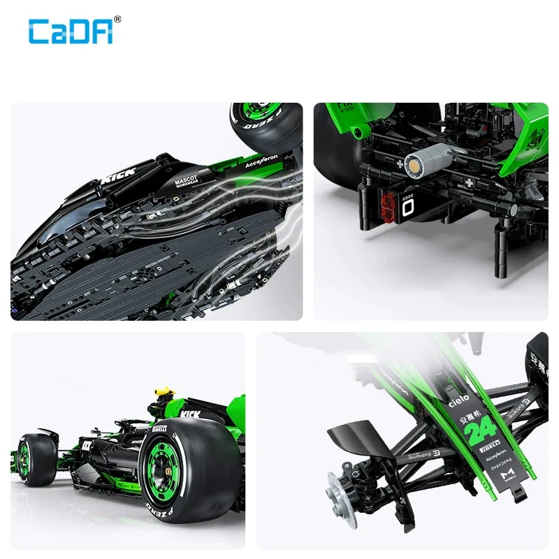 CaDA C64010 KICK SAUBER F1 Team C44 1:8 Technic