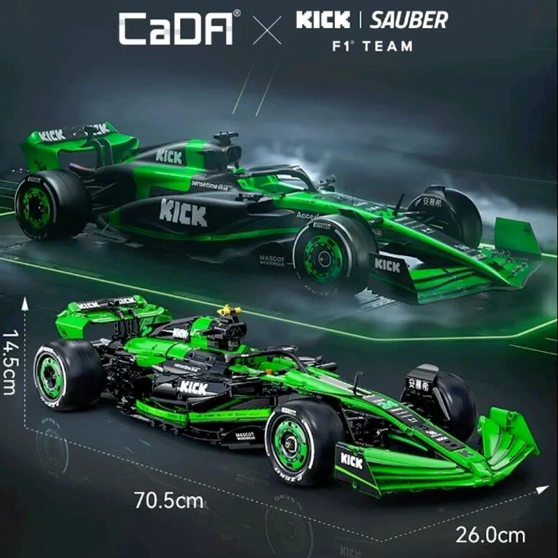 CaDA C64010 KICK SAUBER F1 Team C44 1:8 Technic