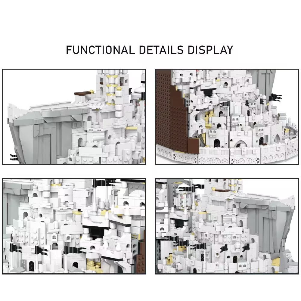 CBOX SJ1008  White City Minas Tirith The Lord of the Rings