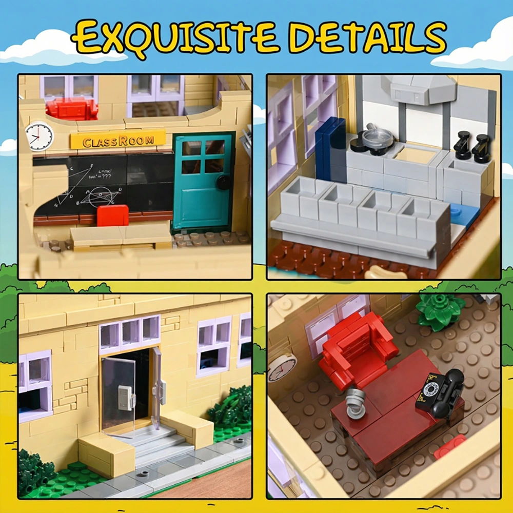 WGC The Simpsons Springfield Elementary School Modular