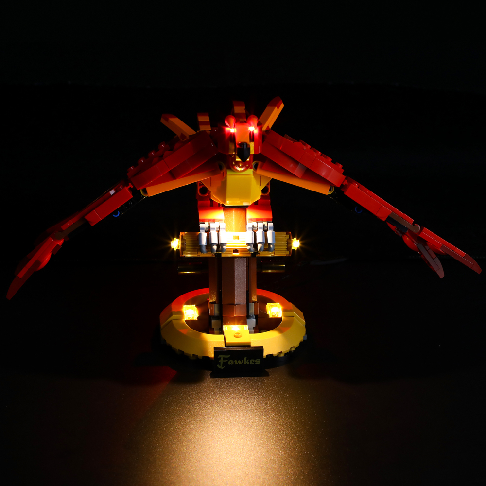 LED Lighting Kit for Fawkes, Dumbledore’s Phoenix  76394