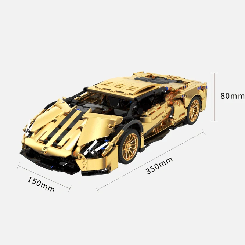 MOC-8612 Golden Block Racing