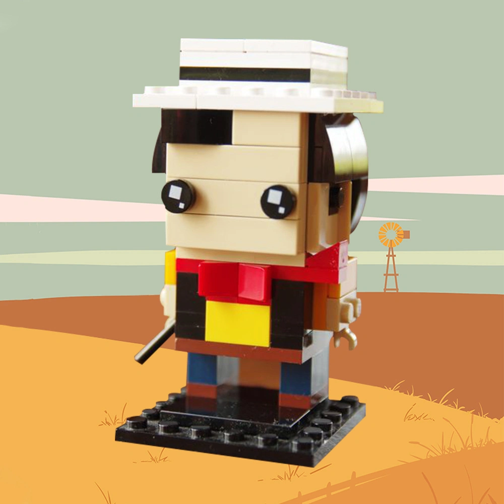GoBricks MOC 49594 lucky Luke