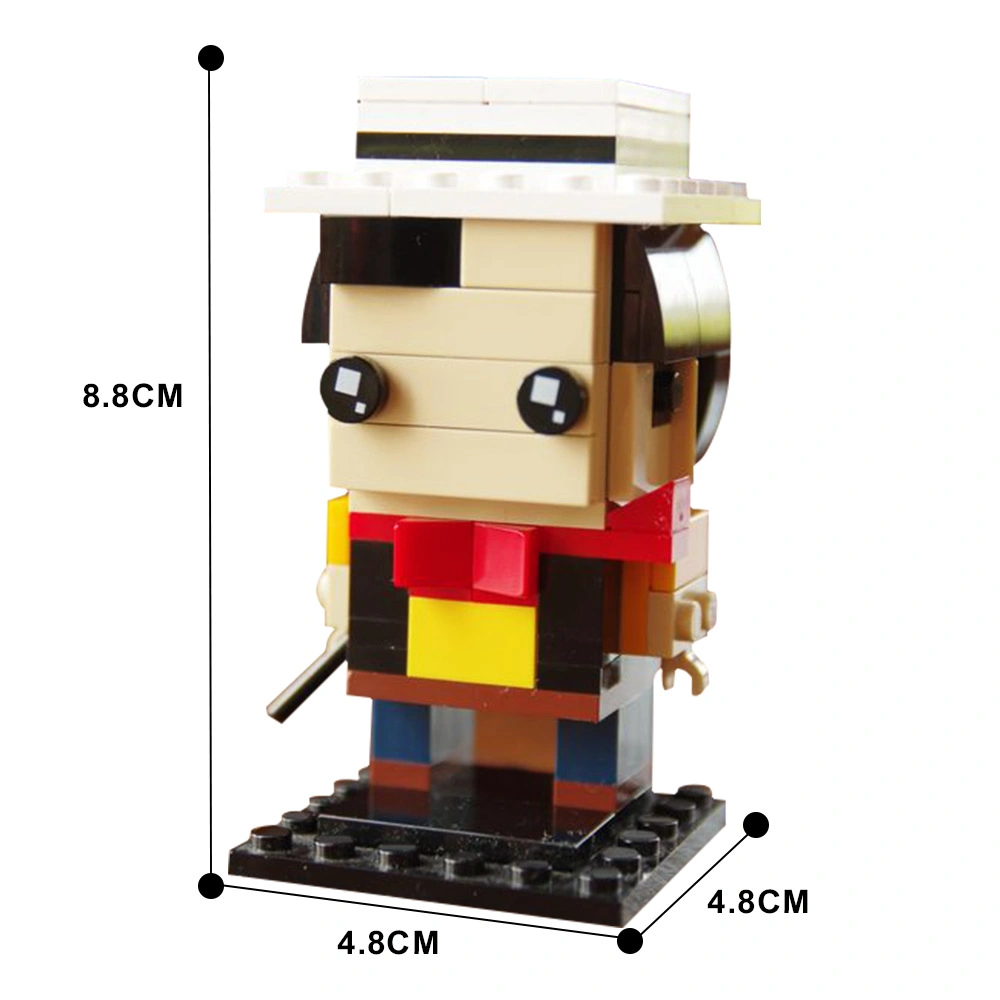 GoBricks MOC 49594 lucky Luke