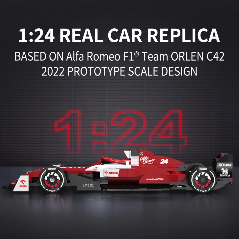 CaDA C55026 Alfa Romeo F1 Team ORLEN C42 2022 1:24 Technic