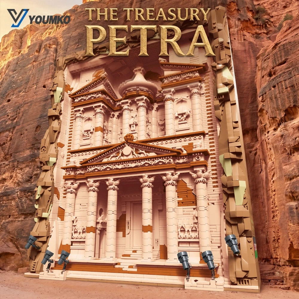 Youmko YM012 The Treasury Petra Architecture