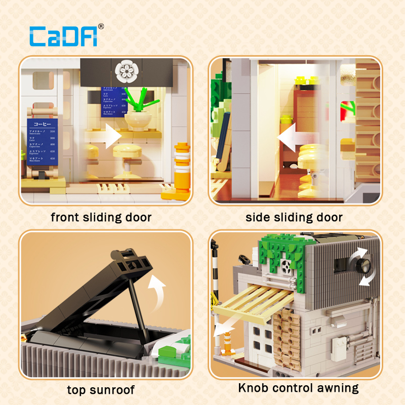 CaDa C66007 Summer Breeze Coffee Shop City
