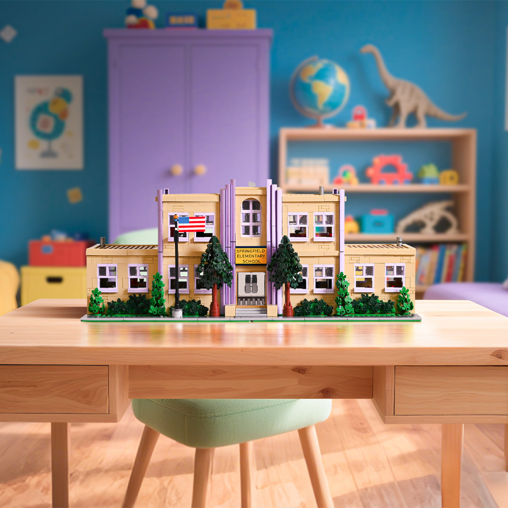 Springfield Elementary Simpsons MOC Set