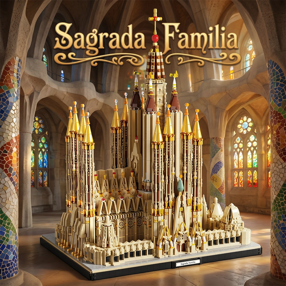 XINGBAO B6388B Sagrada Familia