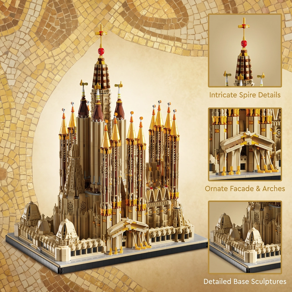 XINGBAO B6388B Sagrada Familia