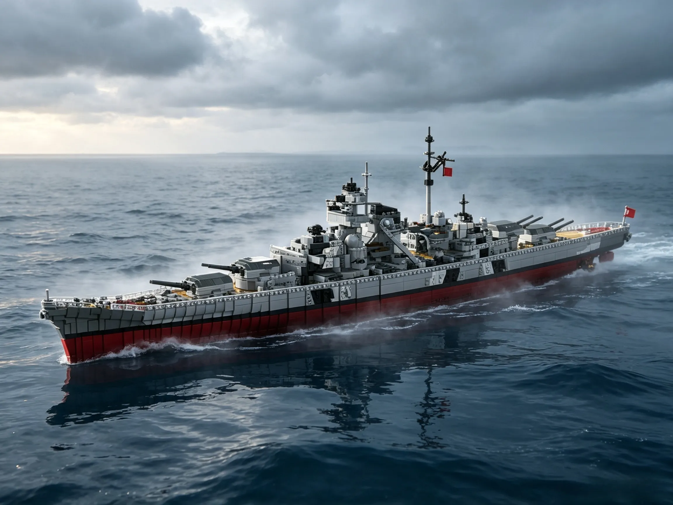 From Baltic Camouflage to Engine Room Piping: A Full Breakdown of the Xingbao Bismarck
