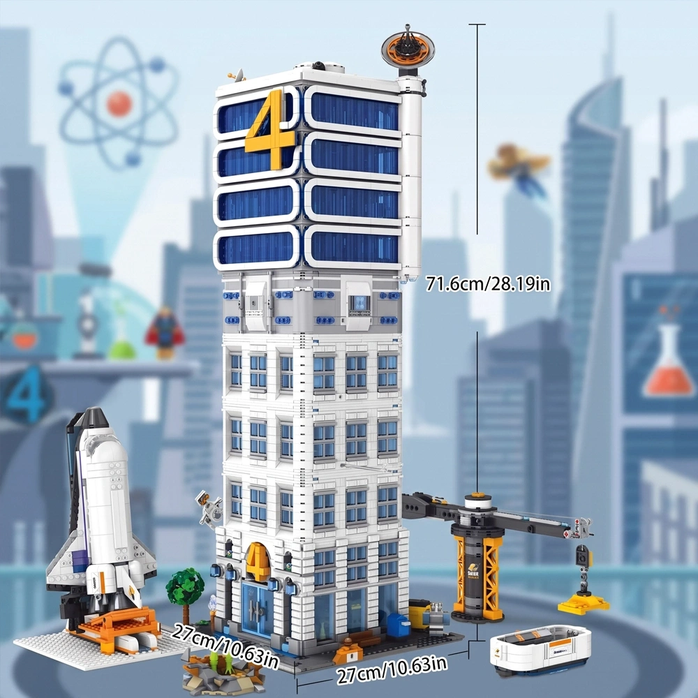 CBOX Fantastic 4 Modular Baxter Building Classic Space Academy