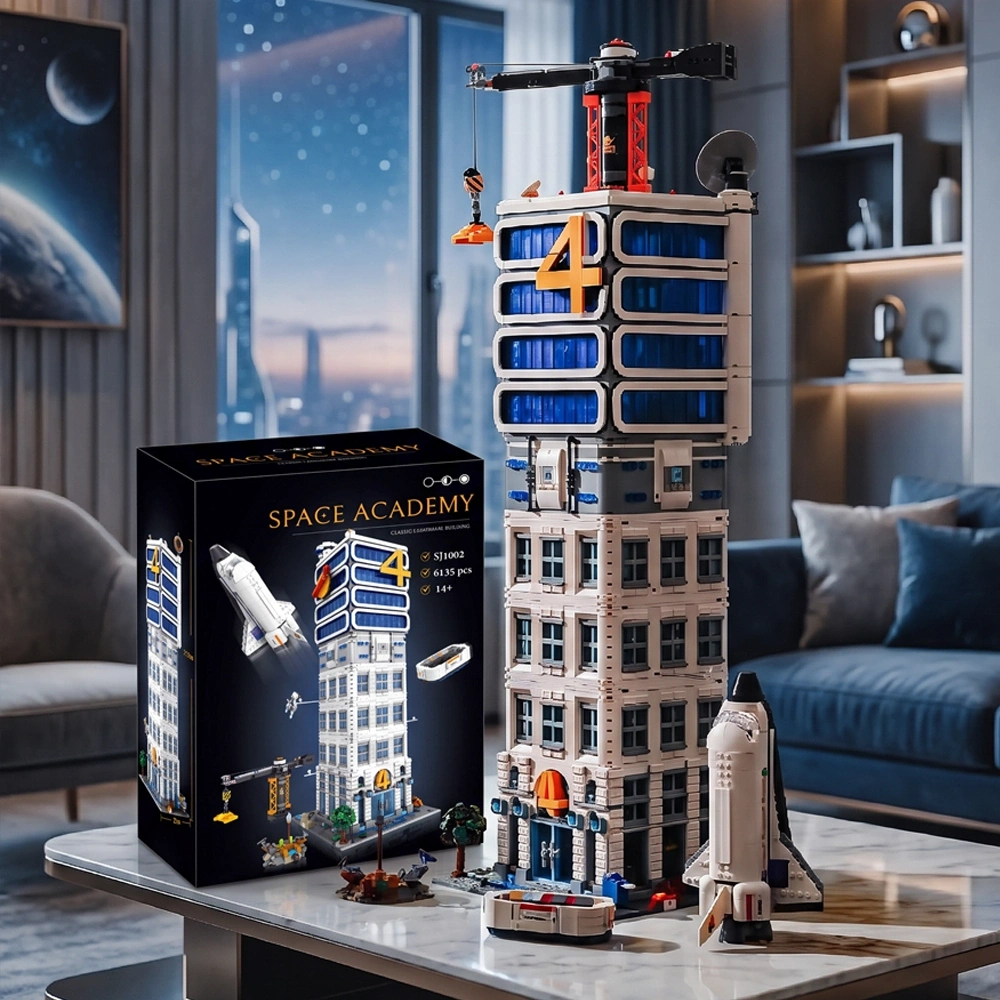 CBOX Fantastic 4 Modular Baxter Building Classic Space Academy