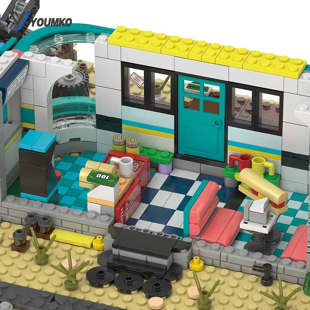Youmko YM001 Red Rocket Modular Gas Station From Fallout