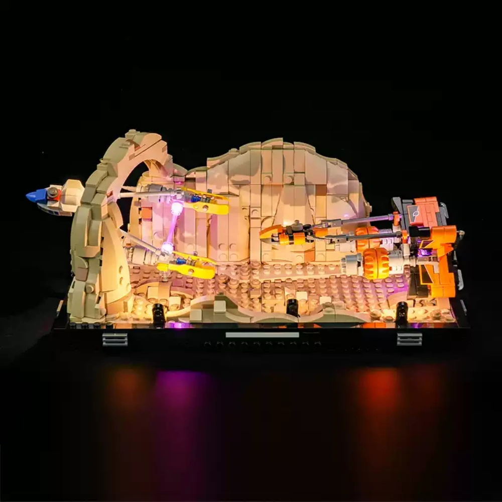 LED Lighting Kit for Mos Espa Podrace Diorama 75380