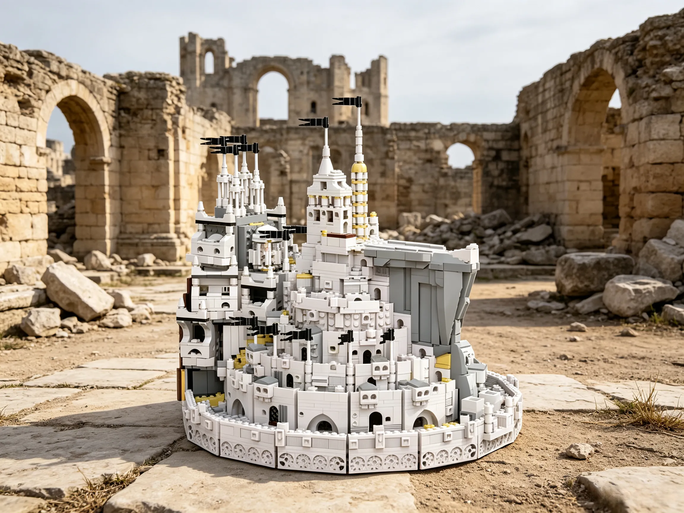 Relive the Fantasy Epic! CBOX SJ1008 White City Grand Castle Set Is Here