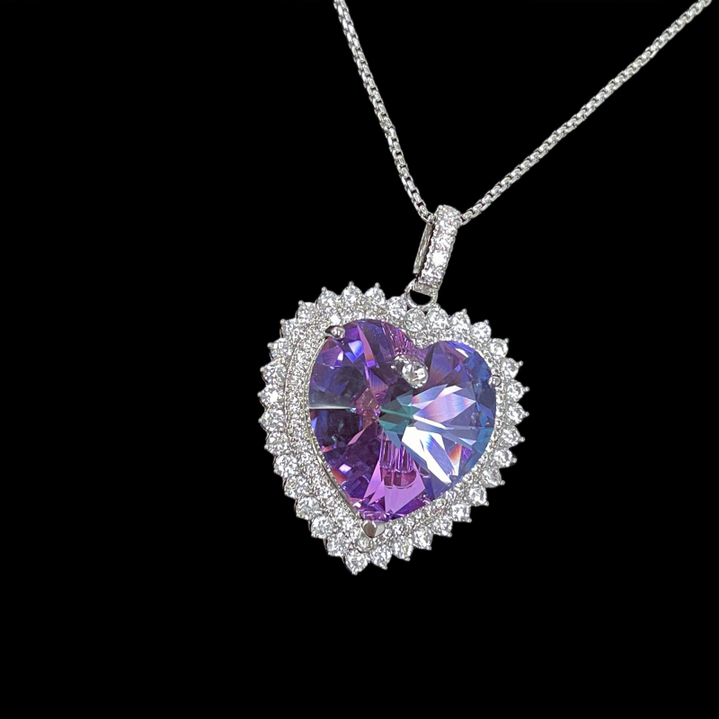 Sparkling CZ Goddess Necklace