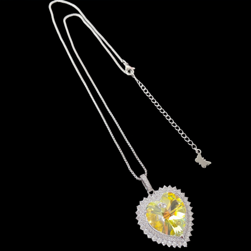 Sparkling CZ Goddess Necklace