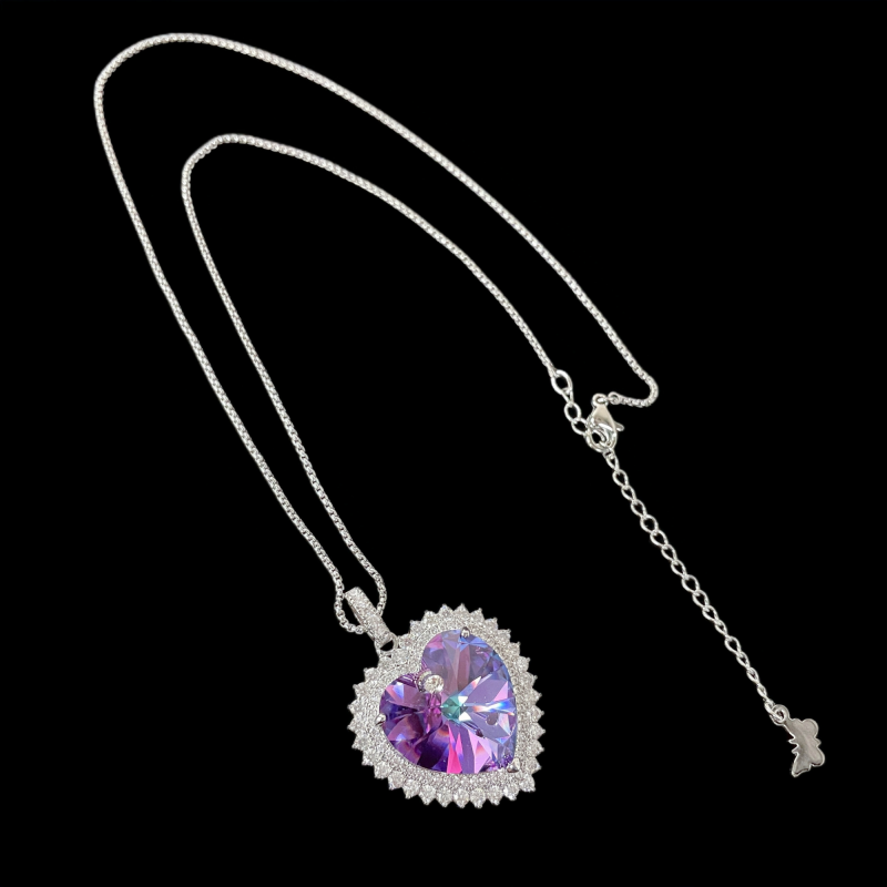 Sparkling CZ Goddess Necklace