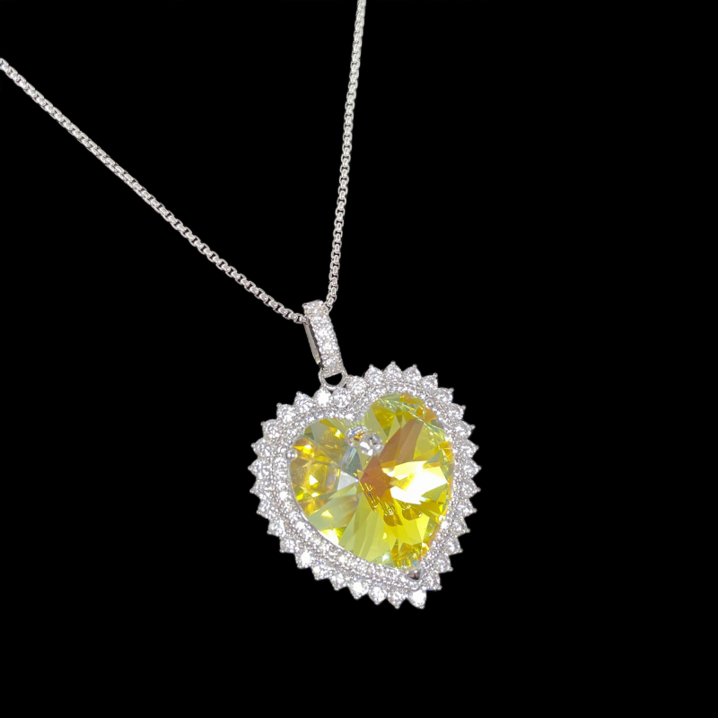 Sparkling CZ Goddess Necklace