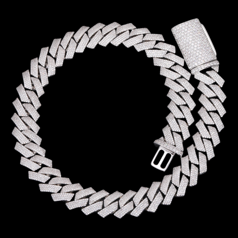 4-Row 20mm Miami Cuban Bracelet/Chain