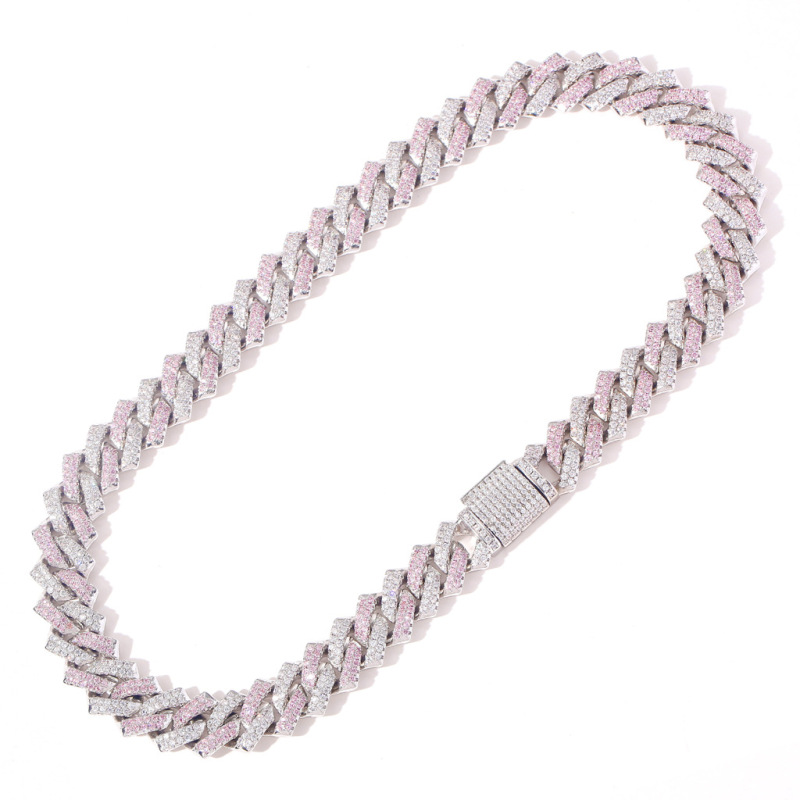 2-Row 14mm Miami Cuban Bracelet/Chain