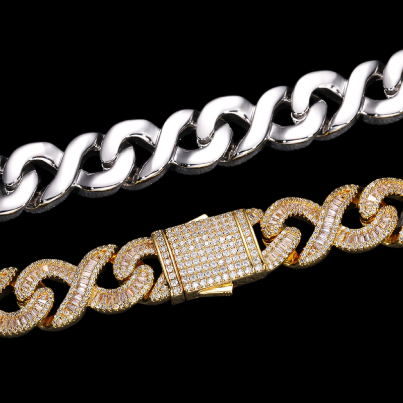 16mm Miami Cuban Bracelet/Chain