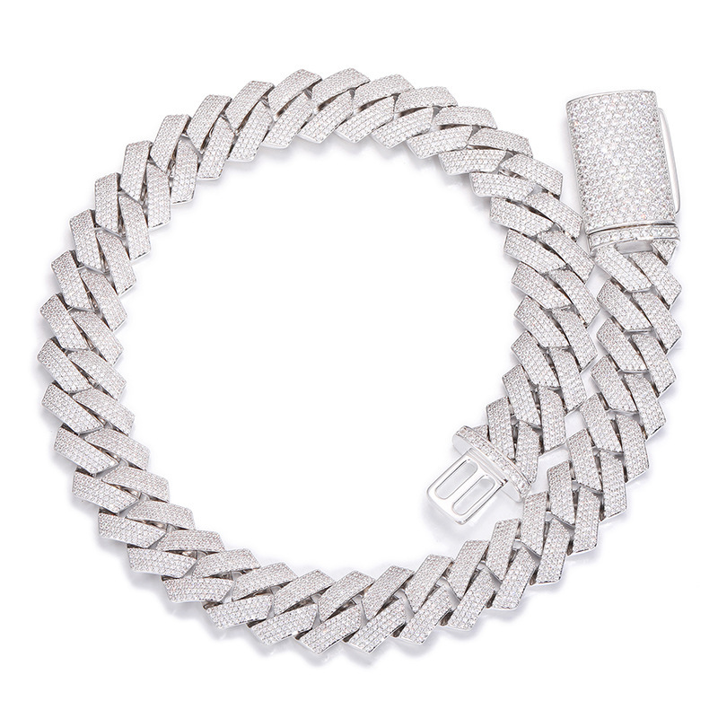 4-Row 20mm Miami Cuban Bracelet/Chain