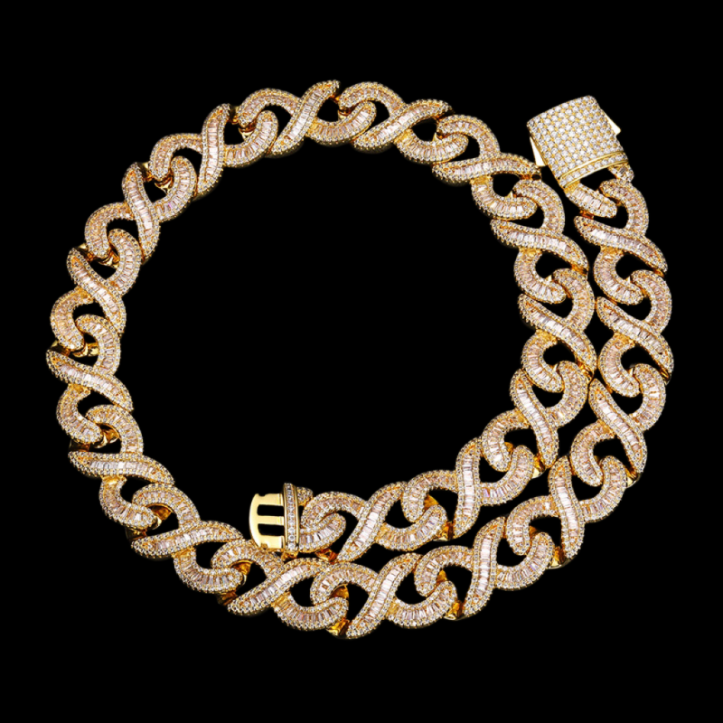 16mm Miami Cuban Bracelet/Chain