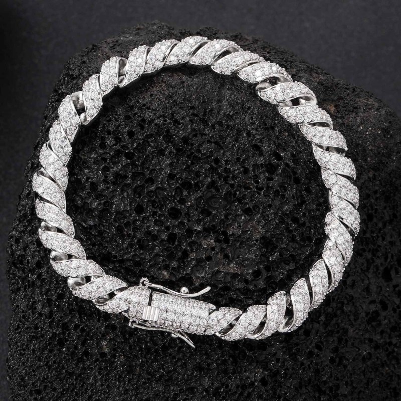 8mm Miami Cuban Bracelet/Chain