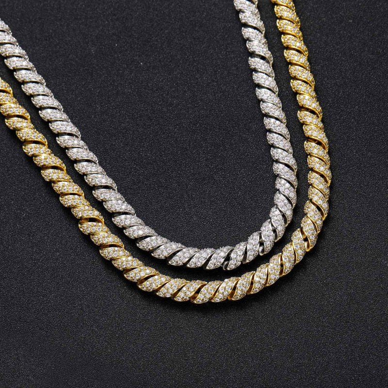 8mm Miami Cuban Bracelet/Chain