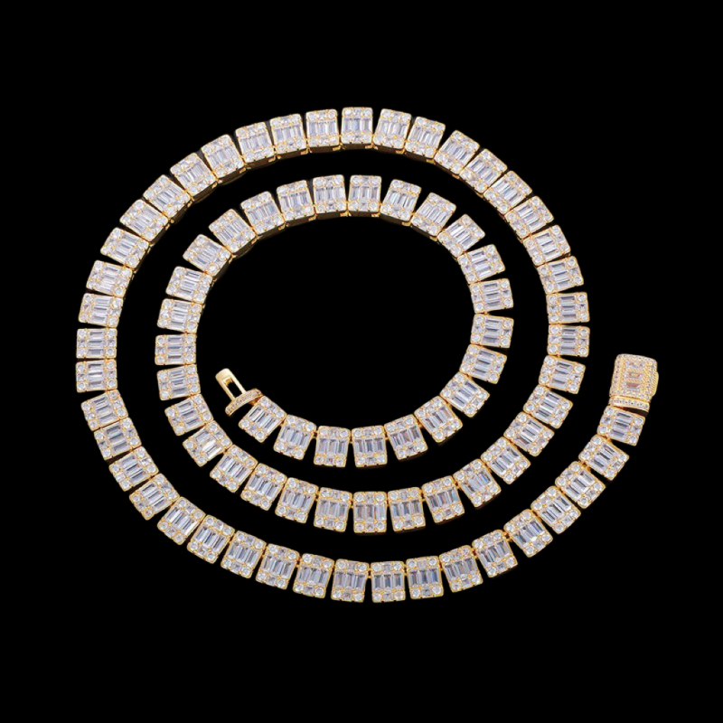 9mm Sugar Cube Cuban Chain