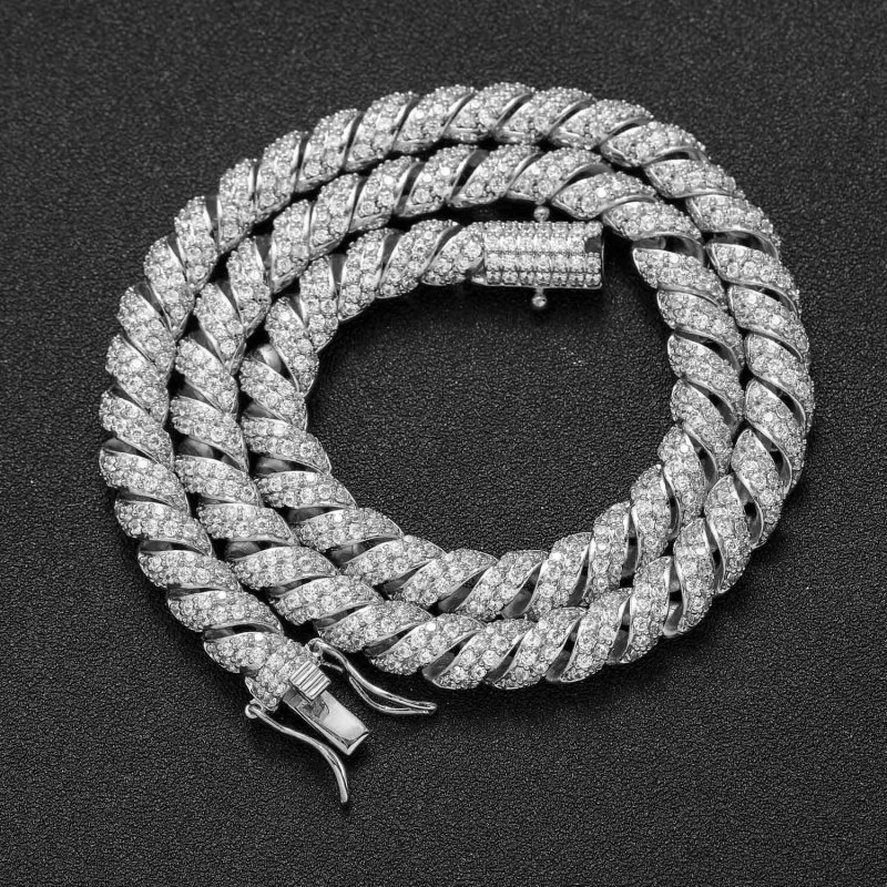 8mm Miami Cuban Bracelet/Chain