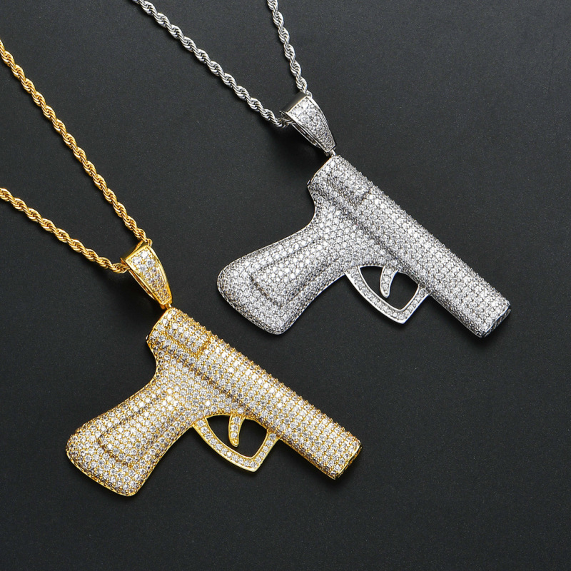 Pistol Gun Pendant