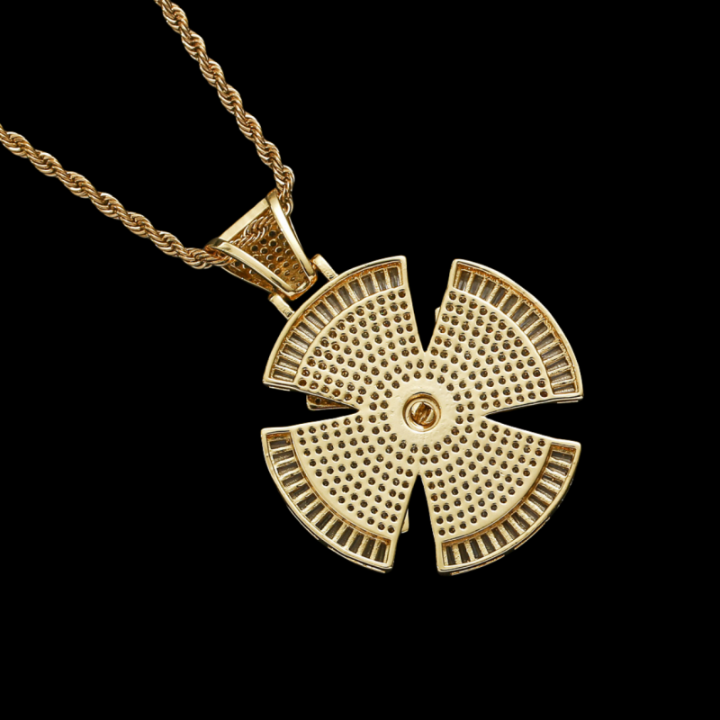 Rotating Crosses Pendant