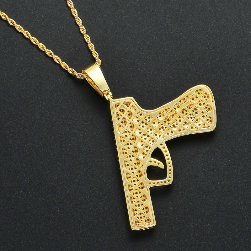 Pistol Gun Pendant